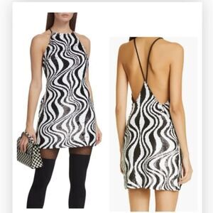 Simon Miller Zazzle Sequin Stripe Black/White  $365